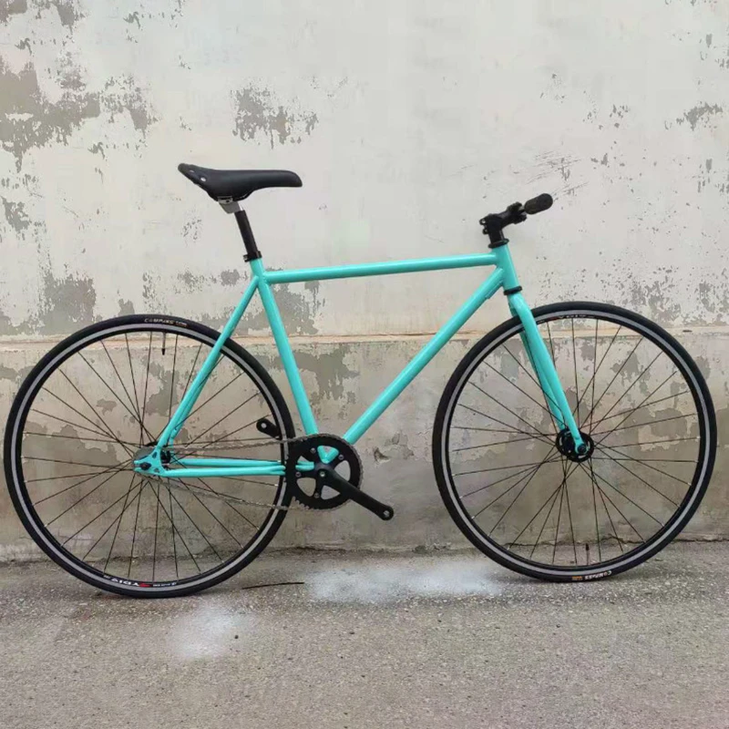 Vendita a basso prezzo di vendita di prezzi bassi di spazio della struttura  d'acciaio della ruota 700C della bicicletta a singola velocità della bici  dell'ingranaggio fisso del Retro pendolare trasporto libero|Bicycle| -