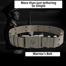 Мужской холщовый ремень для подготовки к внешней стороне, тактический Спортивный Тактический ремень для занятий спортом на открытом воздухе, военный тренировочный ремень для внешней тренировки