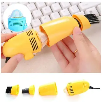 

1pc USB Mini Keyboard Vacuum CleanerKit Tool Remove Dust Brush Home Office Desk PC Laptop Cleaner Computer