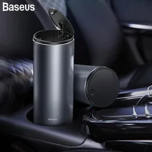 Автомобильный мусорный контейнер Baseus, Автомобильный Мини органайзер, коробка для хранения, автомобильный мусорный ящик, пепельница, чехол для пыли, держатель, универсальные автомобильные аксессуары