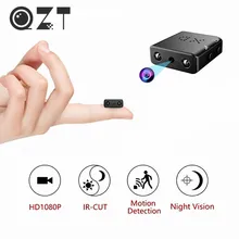 QZT Smallest Mini Camera IP WIFI Wireless Night Vision Mini Camcorders Secret Micro Video Camera Mini WIFI Camera Full HD 1080P