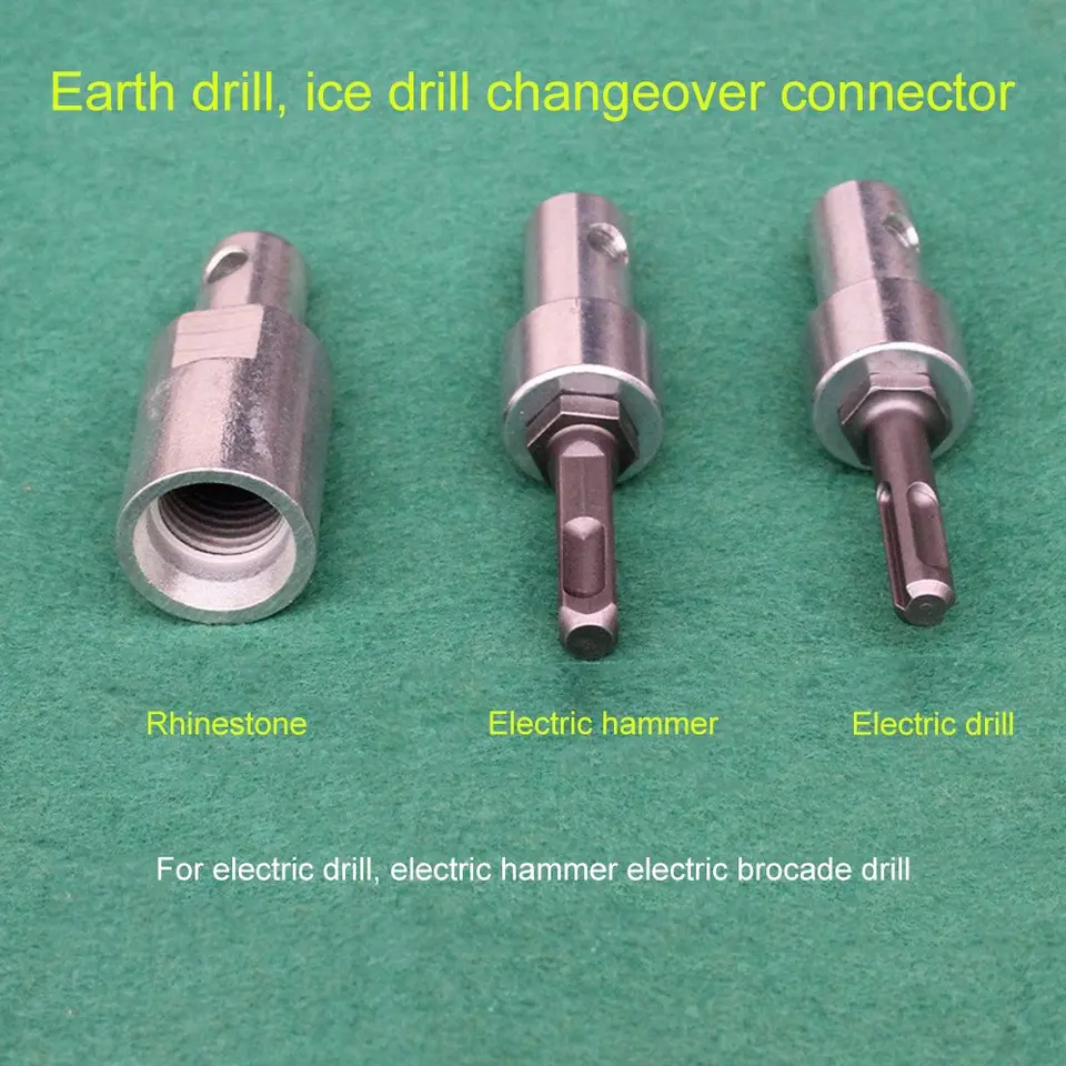 drill ice auger adapter