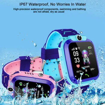 

Smart Watch GPS GSM Locator TouchScreen Tracking SOS Waterproof Bracelet for Kids VH99