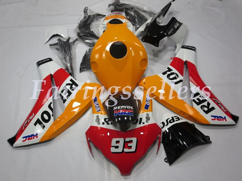 

Injection New ABS Full fairings kit Fit For HONDA CBR1000RR 2008 2009 2010 2011 CBR1000RR 08-11 CBR1000 Fairing Light Orange