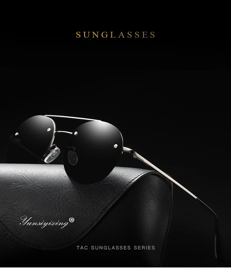 

YUSIYIXING Retro Men/Women Sunglasses Round Matal Frame Anti Reflective Polarized Sunglasses UV400 Mirror Driving Eyewear for