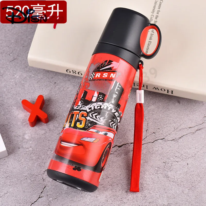 520ML J Дисней Микки Маус Детский термос чашка мультфильм студенческие термосы бутылка для воды чайник девочка чашка для мальчика новое поступление - Цвет: 520ML J