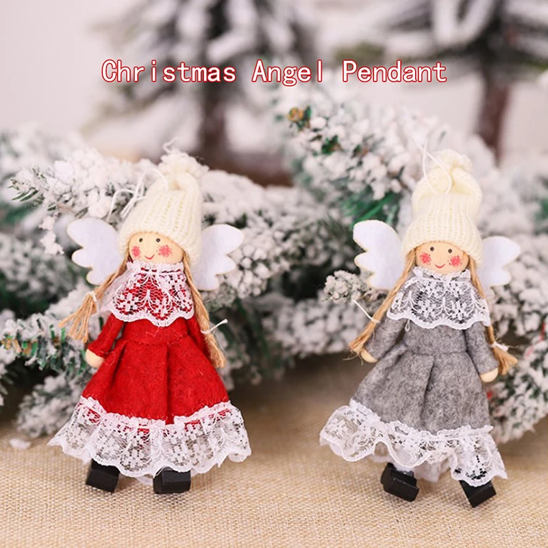 Christmas Angel Pendant Fashion Creative Boy Girl Christmas Tree Pendant Doll