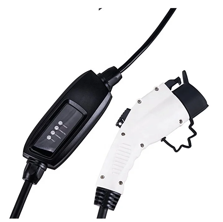 

EV Charging Cable Electric Vehicle Charger 240V 16A Sae J1772 To Schuko Plug Level-2 Portable EV Charger 5m Cable