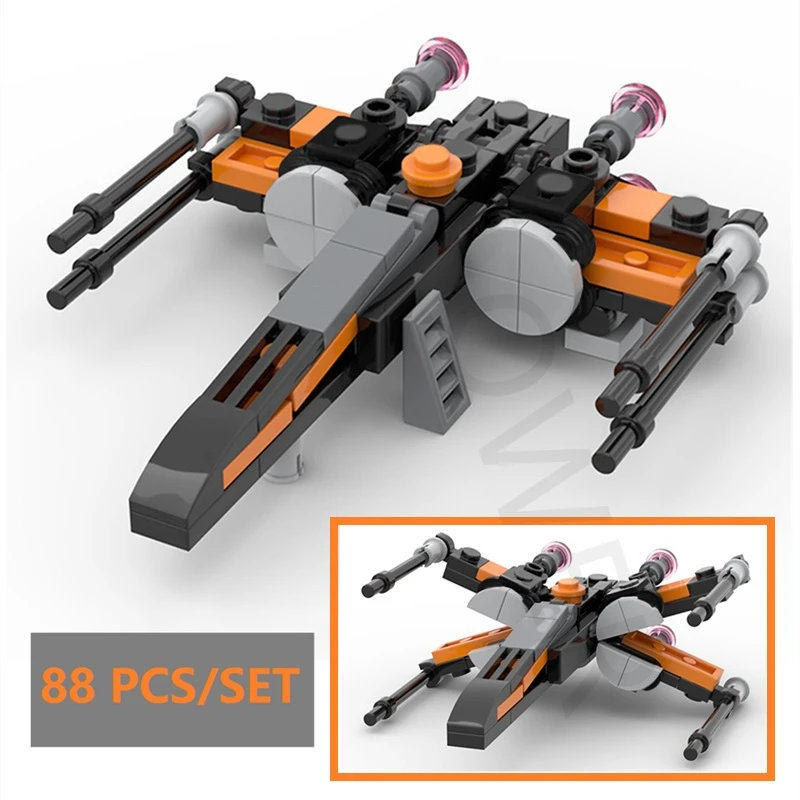 Buildmoc Moc Movie Bricks T 70 X Wing 1 125 Scale Fighter Battleship Spaceship Building Blocks Birthday Toys Gift For Kid Blocks Aliexpress