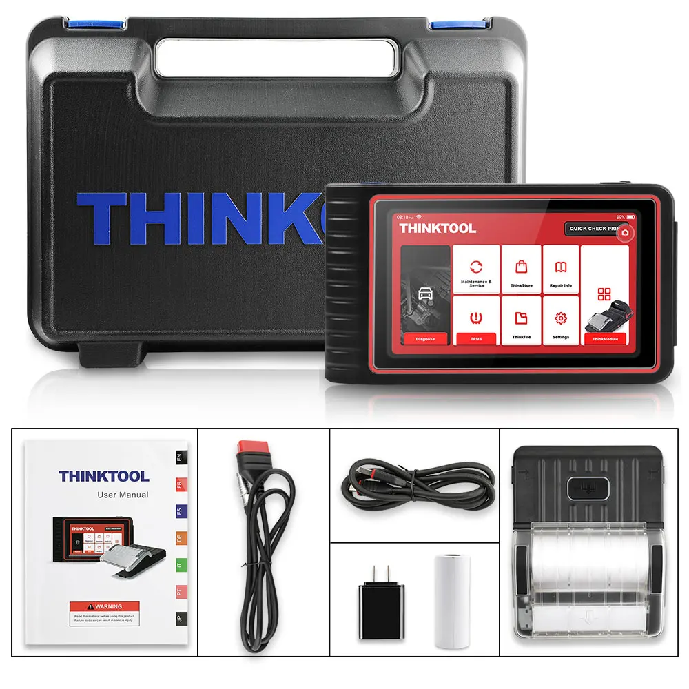 THINKCAR Thinktool OBD2 сканер Bluetooth Полный Системы Беспроводной OBD 2 Автомобильный