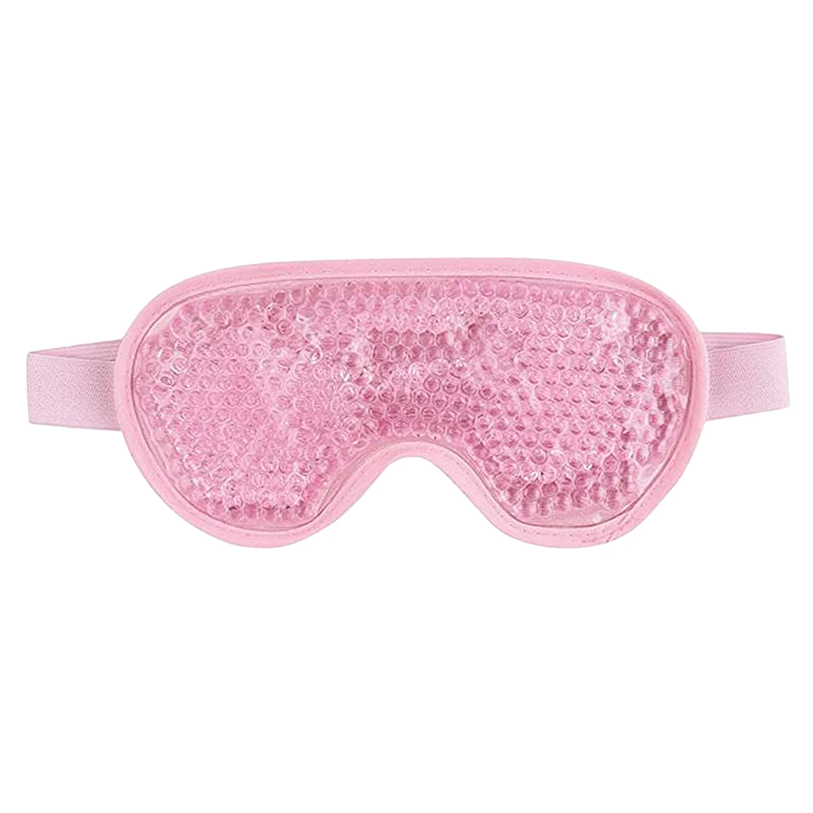 Cold Gel Eye Mask - Gel Bead Sleep Ice Pack - Hot Cold Therapy Compress - Cooling Face Pads - Cool Dark Circles Eyes Masks