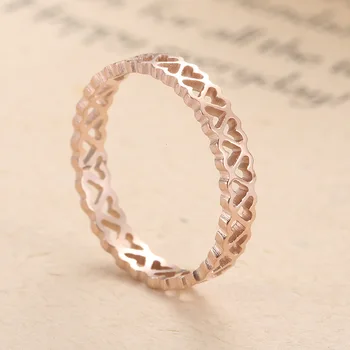 

Ring male titanium steel personalityred simple tail ring single finger ring version of the trendy net red simple tail ring