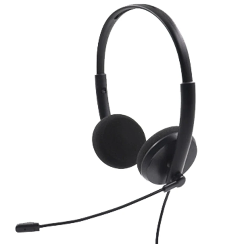 TX 8091 USB Call Center Headset with Noise Cancelling Mic for PC Home Office Phone Customer Service Plug and Play