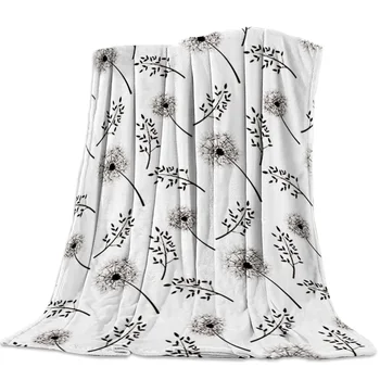 

Lovely Dandelion Plant Children Throw Blankets with Plant-themed Warm Blankets