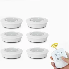 Диммируемая светодиодная подсветка под шкаф с пультом дистанционного управления на батарейках светодиодный светильник-шкаф ночник для спальни шкаф светильник ing