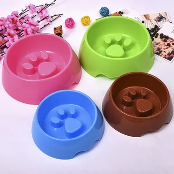 

Feeder Dish Bowl Healthy Diet Dish Pet Dogs Supplies Pet Dog Feeding Food Bowls Puppy Food Feeders