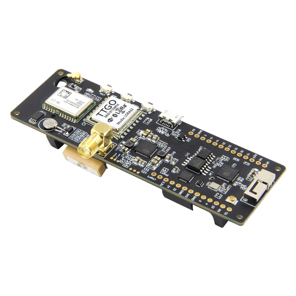 TTGO Т-образной балки ESP32 LoRa 433/868/915 МГц, Wi-Fi, gps NEO-6M 18650 Батарея держатель