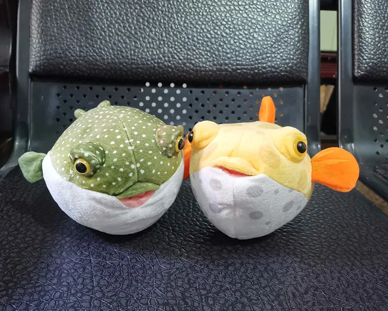 puffer fish plush