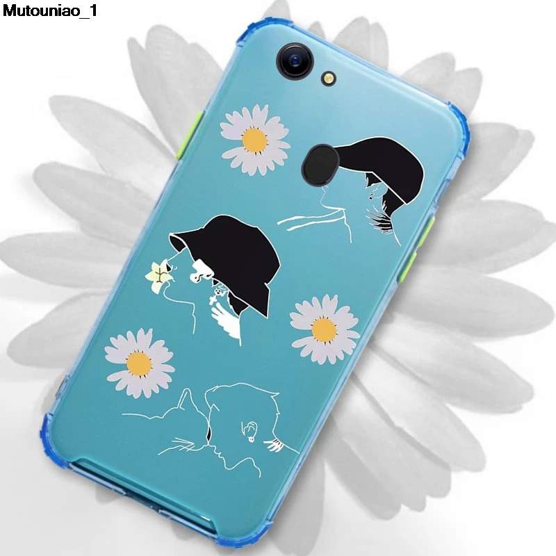 Chrysanthemum 3 Silicon Soft TPU Case Cover For OPPO F1S F3 F5 F7 F9 F11 A5 A8 A9 A57 A59 A91 Neo 9 Lite Pro 2020 | Мобильные