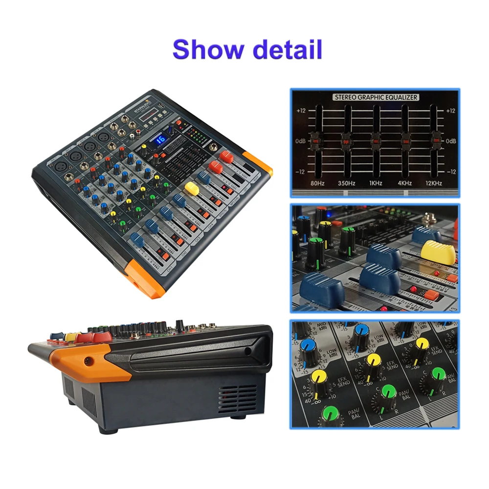 party ktv satge mixing console