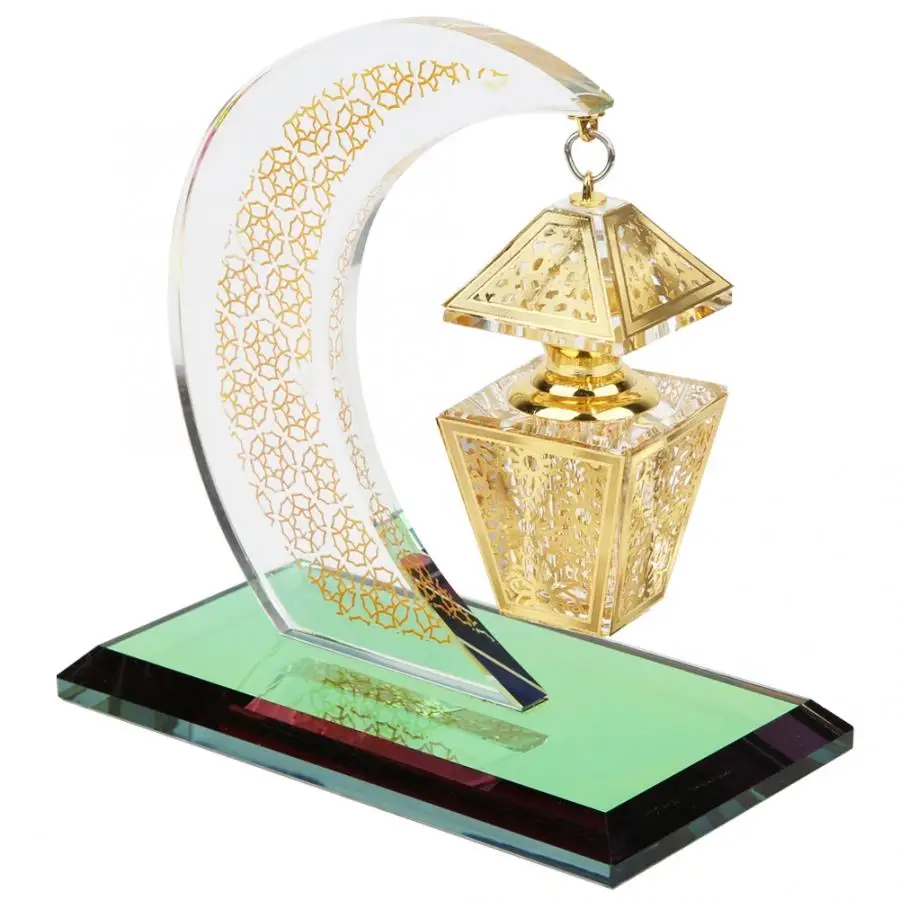 Мусульманская декоративная модель с кристаллами в форме мусульманской Луны