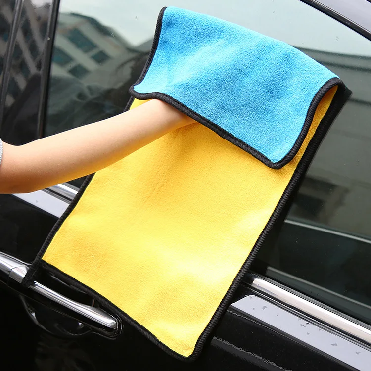 

FREE SHIPPING Super Absorbent Car Wash Cloth Double Sided High Density Cleaning Cloths Car Towel Car Care Polishing