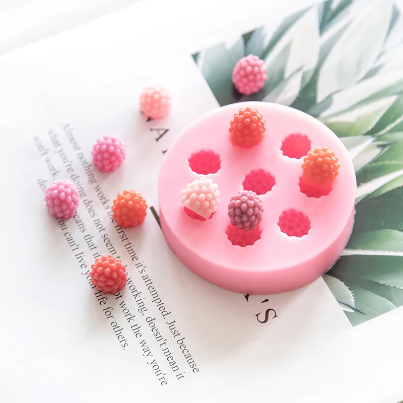 Raspberry мультфильм Плесень мыло ручной работы силиконовые формы DIY шоколадная