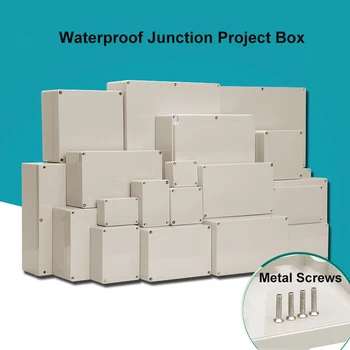 

Waterproof Plastic DIY Junction Box Enclosure Electronic Instrument Housing Case Electrical Project Outdoor Distribution Boxes