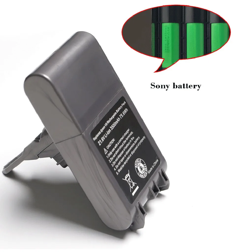 Для Dy son V8 абсолютный животный пылесос 3500mAh аккумулятор SV10