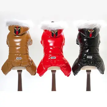 

Waterproof Warm Winter Overalls For Dogs Chihuahua Yorkshire Terrier Puppy Small Pet Dog Clothes Jumpsuit Parkas Down Coat 2019