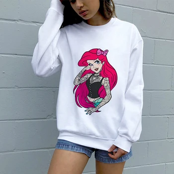 

2019 Vogue Autumn Girl Long-sleeved Clothes Cute Girl Style Casual Princess Kawaii Sweatshirt Harajuku Streetwear Tops Hoodies