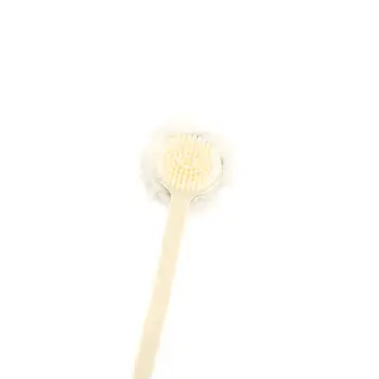 

3 Colrs Bathroom Products Body Bath Brush Long Handle Reach Back Body Shower Spa Scrubber PBT+PVC