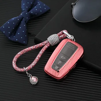 

Hot Sale New Soft TPU Car Smart Remote Key Case Full Cover For Toyota Camry Prado 2017 2018 CHR Prius Corolla RAV 4 Accessories