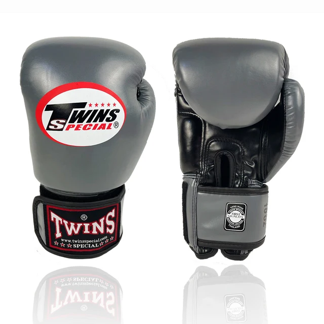 นวมชกมวยราคาถูก Muay Thai and Boxing Gloves HQ Twins PU Leather 5