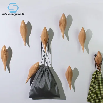 

Stongwell European Animal Hook Behind Door Punch-Free Clothes Hook Home Bird Wall Decoration Wall Supplies Craft Coat Hook