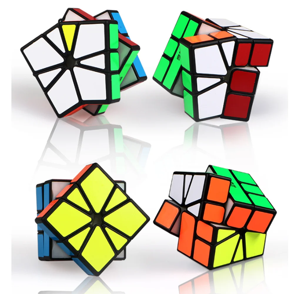 Новинка Qiyi Qifa SQ-1 волшебный куб головоломка квадратная 1 скоростной куб SQ1 Mofangge Twisty обучающая детская игрушка игровая наклейка