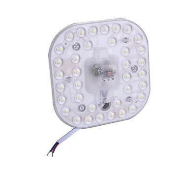 

Lights Square Replace Beads Home & Living 24W 48LED Bathroom Lens Light 220V Modern Ceiling 2835SMD Board