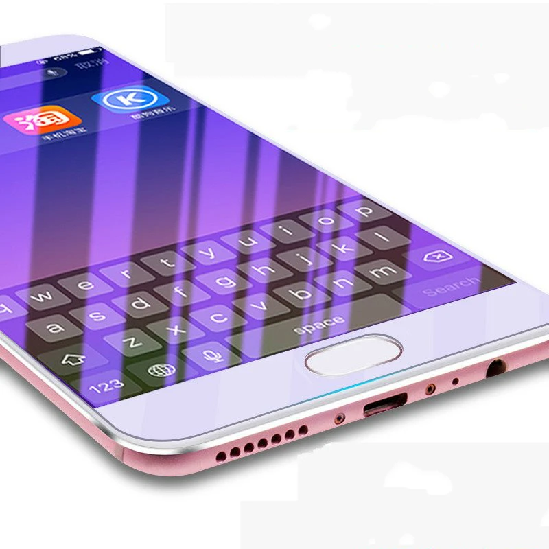 Закаленное стекло с защитой от синего излучения для Samsung Galaxy S6 J6 J8 A9 A5 A6 A7 A8 Plus 2018 J2