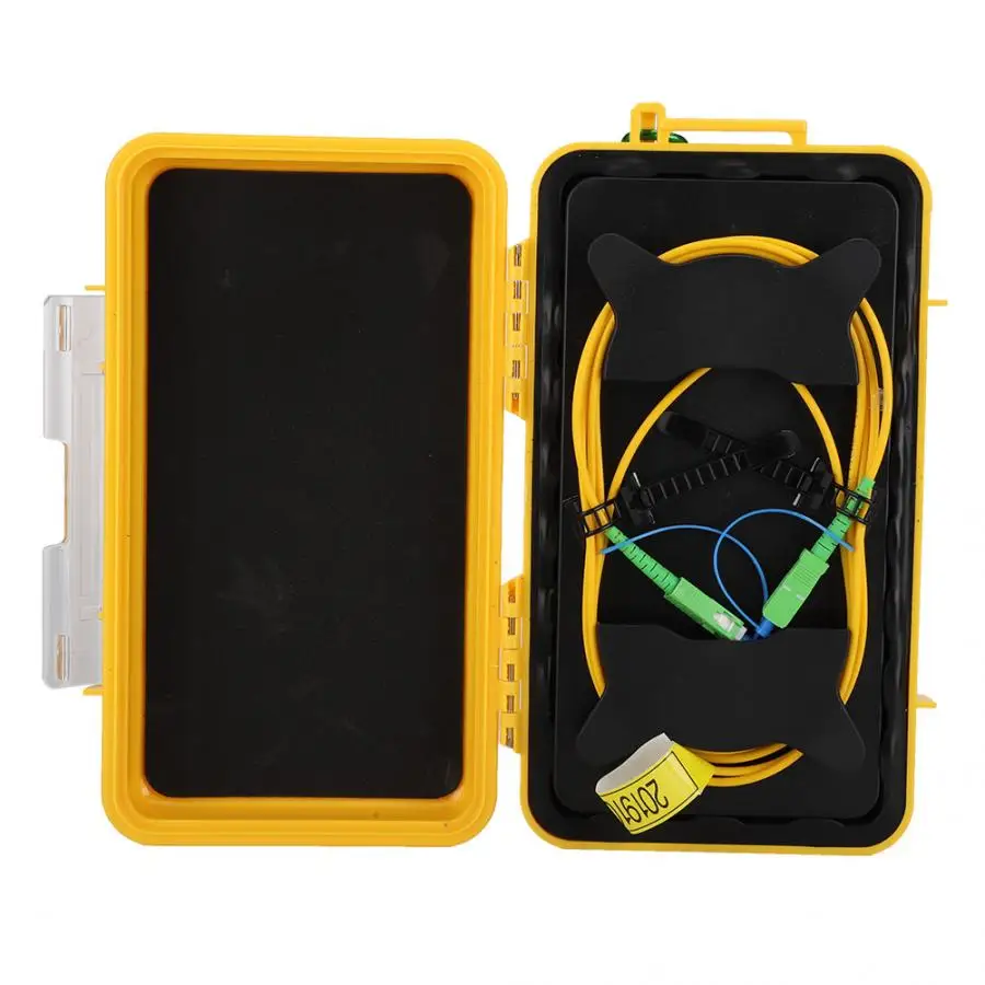 OTDR launch Cable оптоволоконный OTDR launch Cable Box Dead Zone Eliminator оптоволоконное кольцо SC/APC-SC/APC SM 1 км