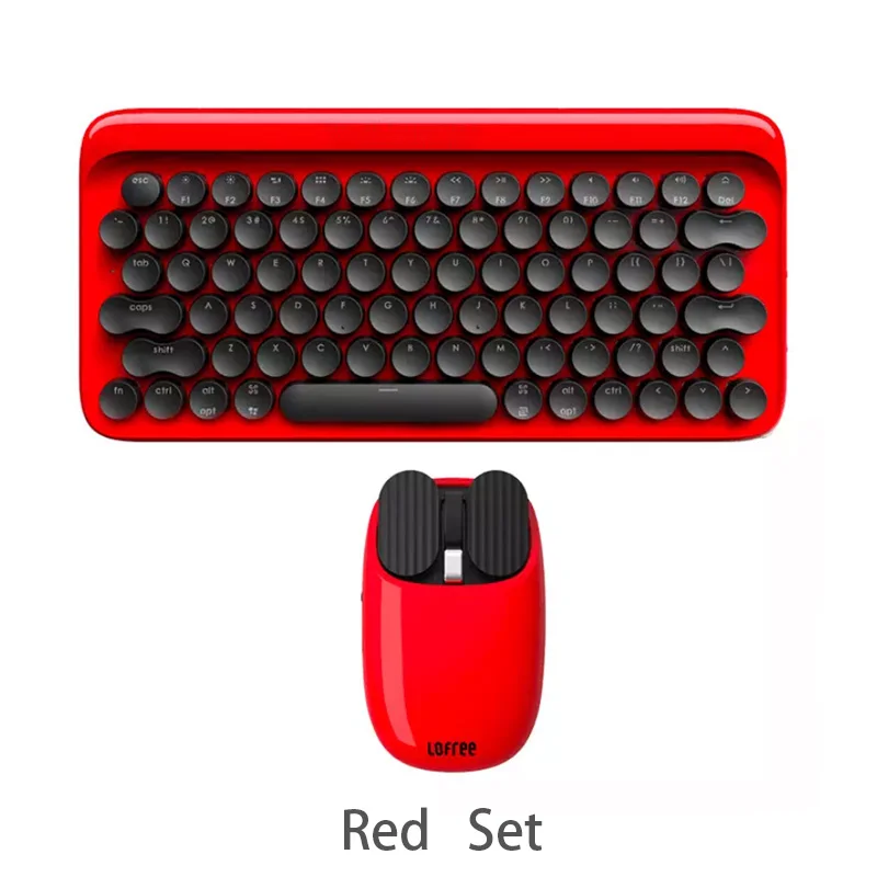 mouse keyboard 3 Xiaomi Mijia LOFREE Bluetooth Беспроводная механическая клавиатура 79 клавишная клавиатура мышь 2,4G/Bluetooth двухрежимный Многофункциональный - Цвет: mouse keyboard 3