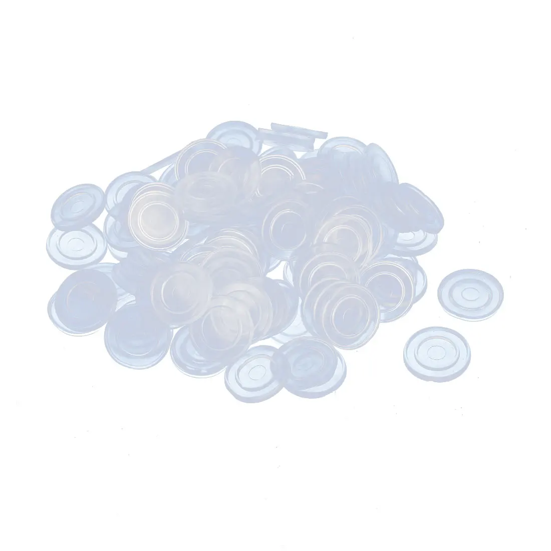 

uxcell 18mm Dia Non-Slip Soft Grip Pad Rubber Feet Buffer 100PCS for Glass Table