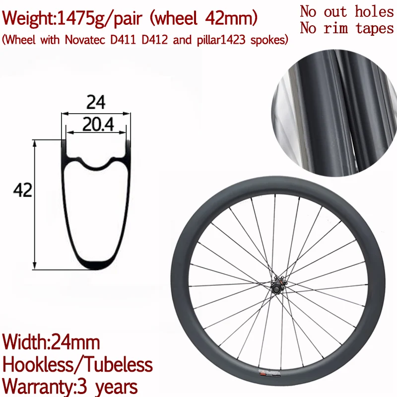 700c tubeless wheels