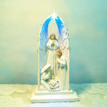 

Jesus Christ resin ornaments gift Christ Christian family Nativity virgin mary statue jesus statue virgin mary figurine