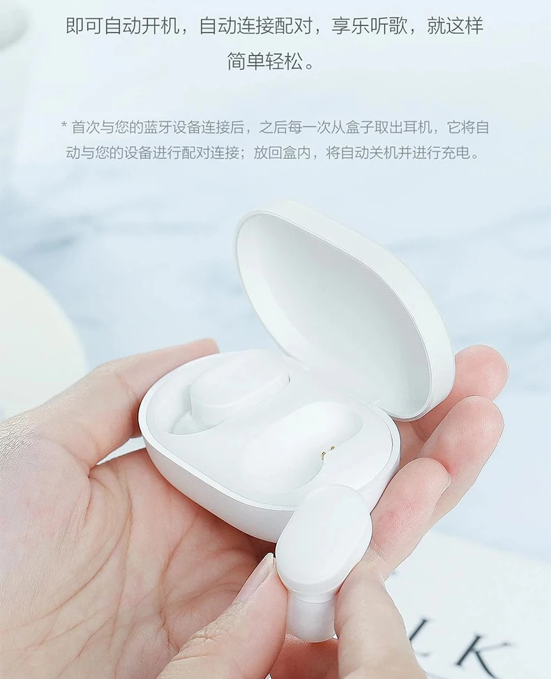 Xiaomi mi AirDots TWS Bluetooth наушники беспроводные наушники-вкладыши наушники гарнитура с mi c и зарядная док-станция Молодежная версия