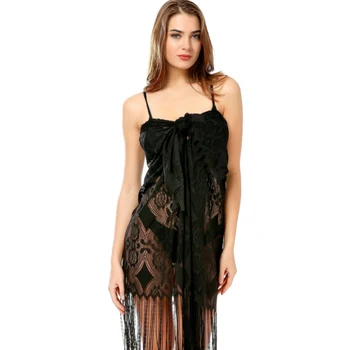 

Summer Women Bathing Bikini Swimsuit Tassel Lace Hollow Shawl Swimsuit Blouse Sexy Popular Women's Swimming Suit Cover Up