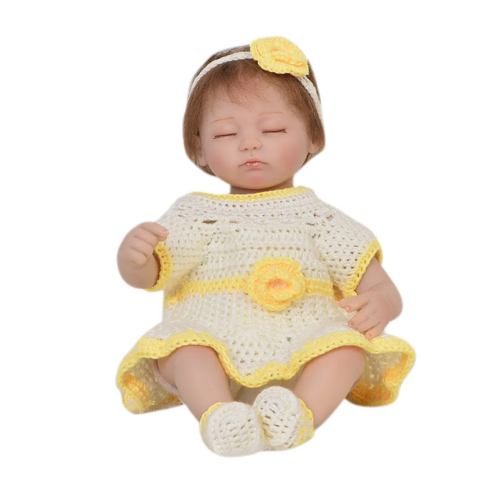 

Keiumi Hot Selling 43cm Reborn Baby Doll Eye-closed Model Infant Reborn Baby