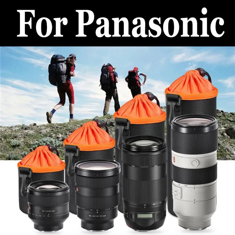Copertura Della Macchina Fotografica Dell'Obiettivo Coulisse Protezione Per Panasonic Lumix Dmc-Dc Fz1000 Ii Fz80 G9 Gf10 Gf90 Gh5 Gh5S Gx850 Gx9 Lx10