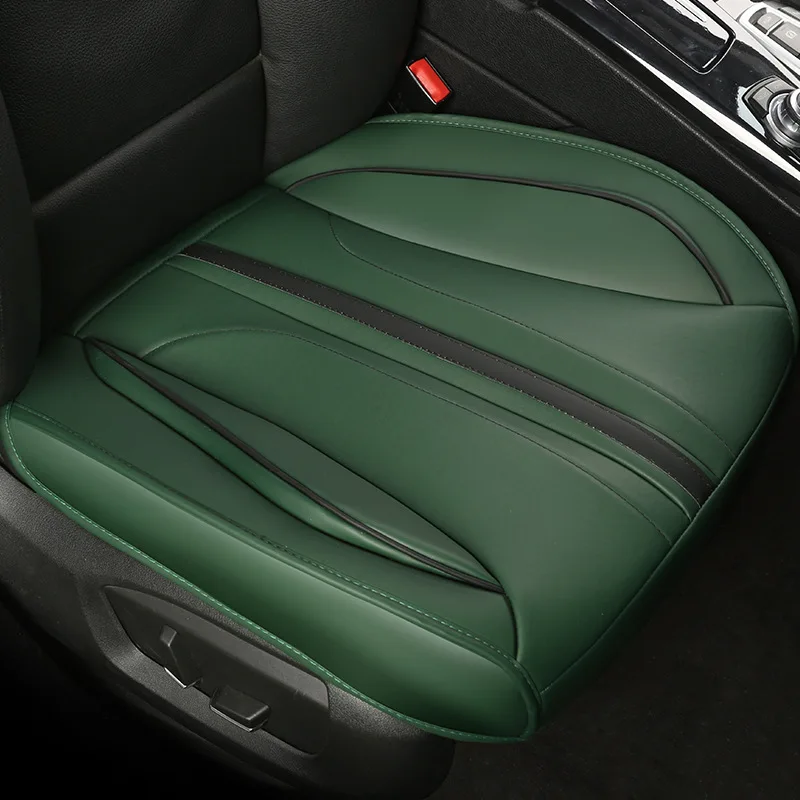 Luxury car seat cover fit for Jeep Grand Cherokee WK 2003- Wrangler JK Sahara 2004- Commander Cherokee Compass Renegade - Название цвета: dark green single