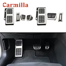 Автомобильные педали Carmilla из нержавеющей стали для Audi A3 8V S3 RS3 Sportback Cabrio Limousine LHD 2012-2020, автомобильная накладка на педаль Автомобильные педали Carmilla из нержавеющей стали для Audi A3 8V S3 RS3 Sportback Cabrio Limousine LHD 2012-2020, автомобильная накладка на педаль