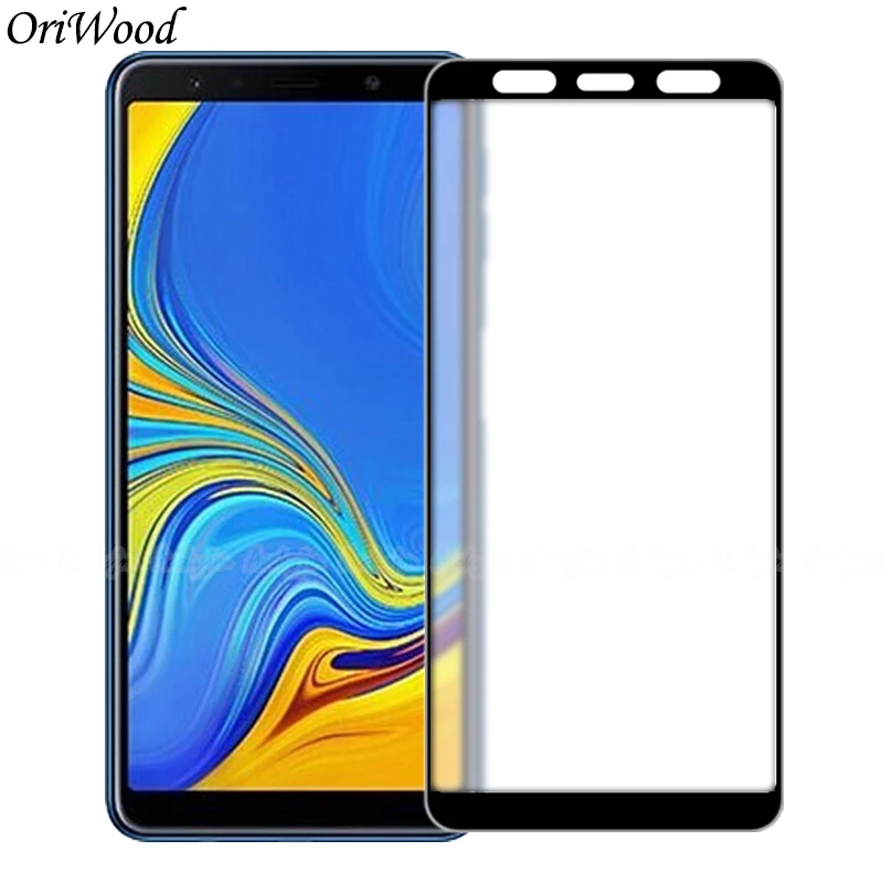 Закаленное матовое стекло для Samsung Galaxy A5 A7 2018 A6 A8 Plus A9 защита экрана без отпечатков